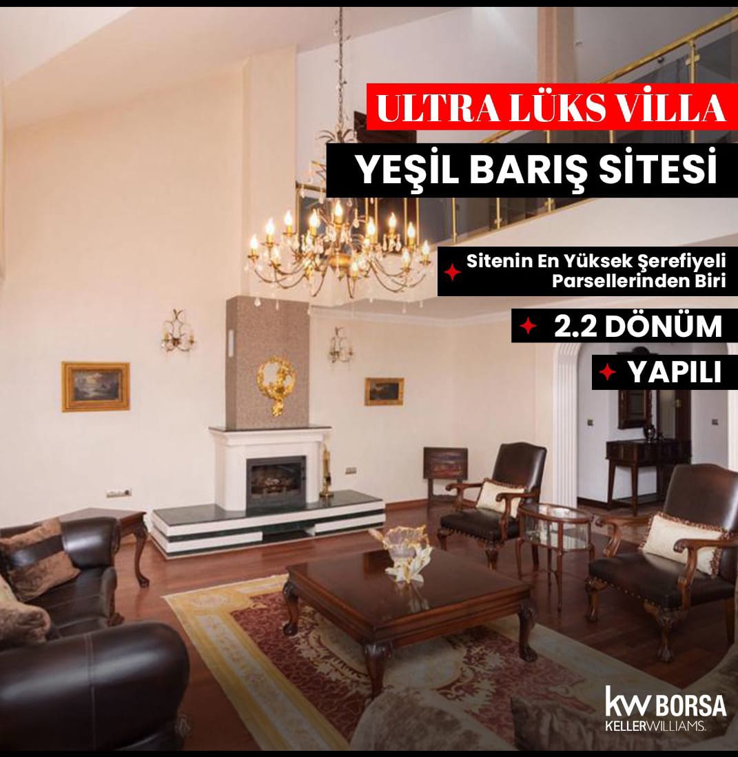 Yeşil Barış sitesi ultra Lüks Villa - Metin Furtuna
